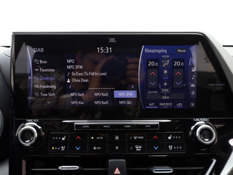 Toyota highlander 2.5 AWD Hybrid Premium | Panoramadak | 360 Camera | Stoelventila